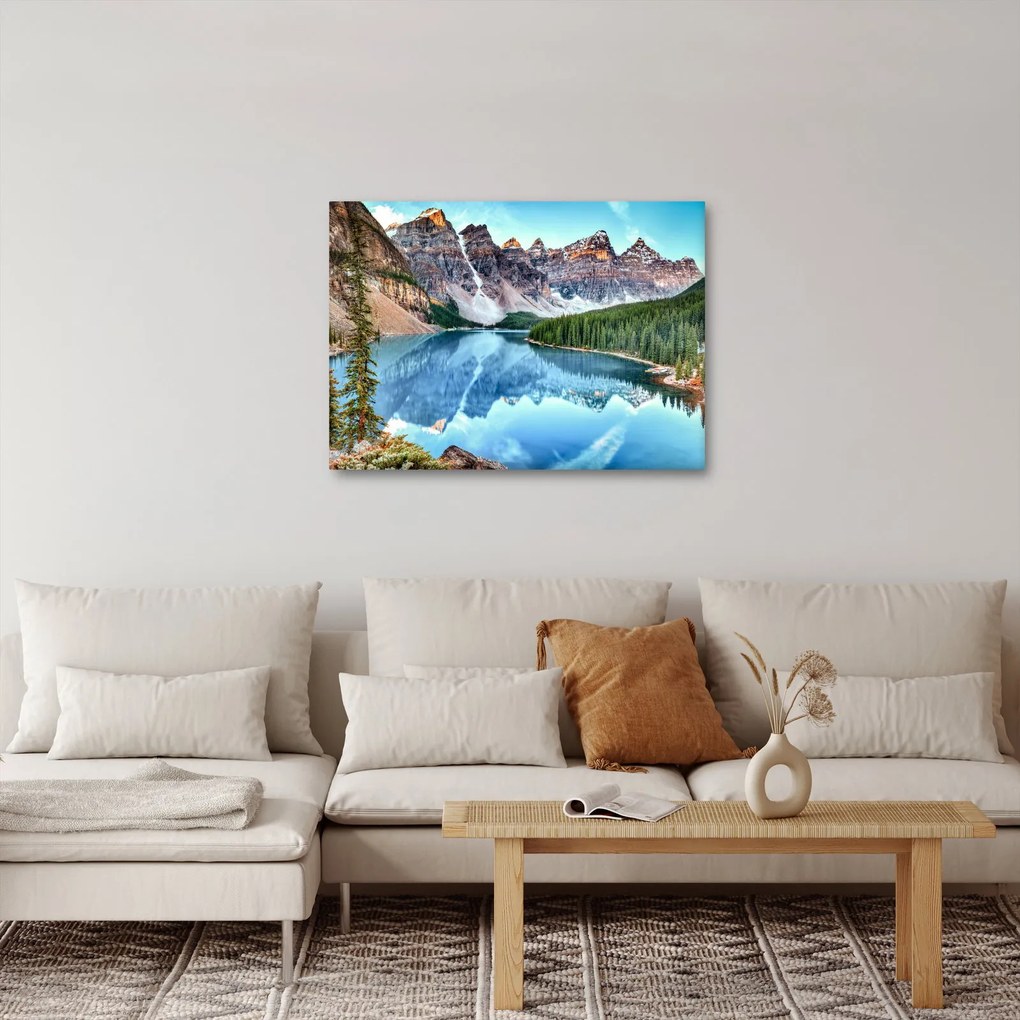 Obraz - Moraine lake (70x50 cm)