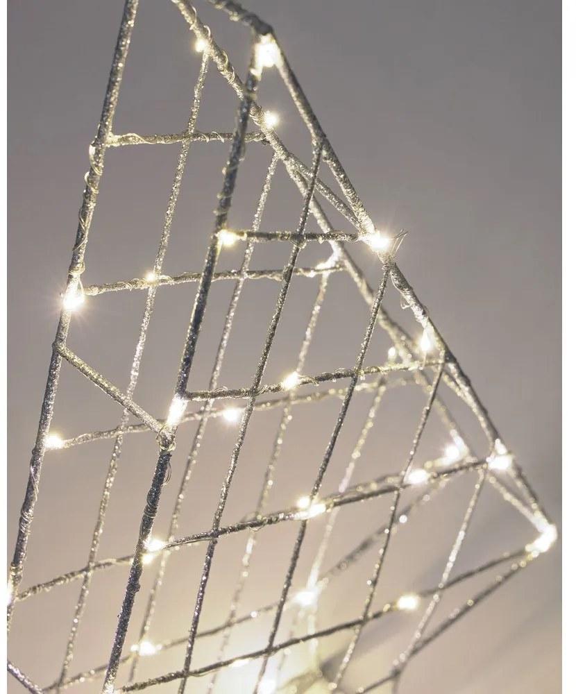 Svetlosivá svetelná dekorácia Phytia – Kave Home