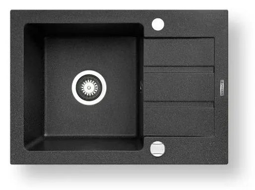 Pyramis 70165701 - Kuchynský drez NEXT 62x44 cm granit/čierny