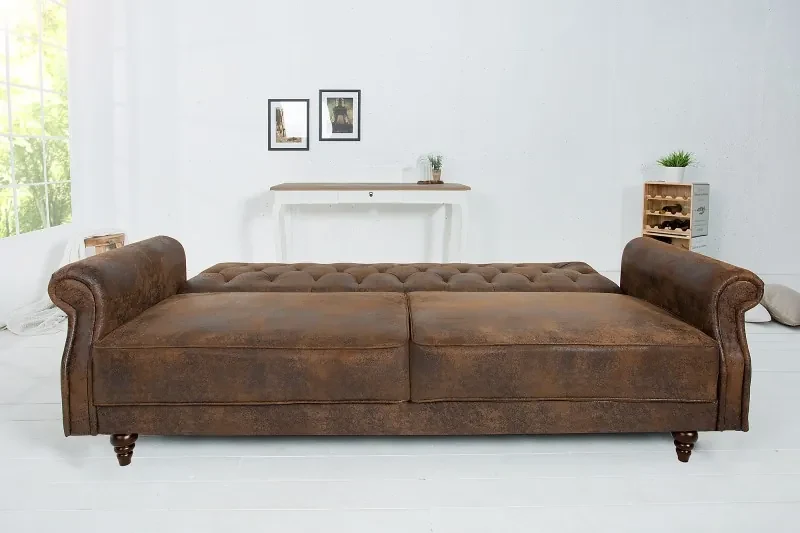 Rozkladacia pohovka Maison Belle II 220cm starohnedá