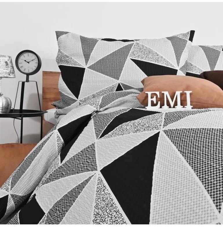 Obliečky bavlnené Vega EMI, Predĺžený set jednolôžko obsahuje 1x 140x220 + 1x 70x90