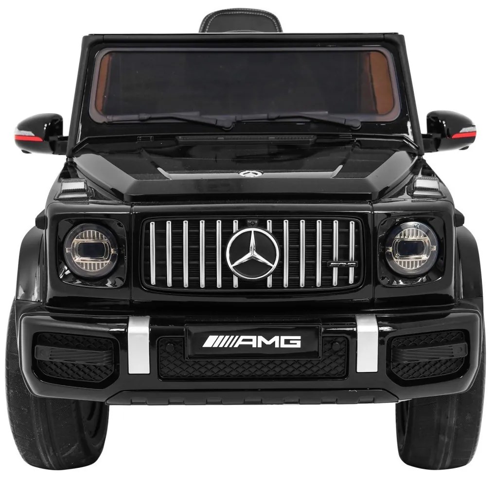 Detské elektrické autíčko Mercedes G63 AMG lakované -čierne