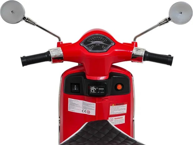 Elektrický skúter Vespa ROMA červený