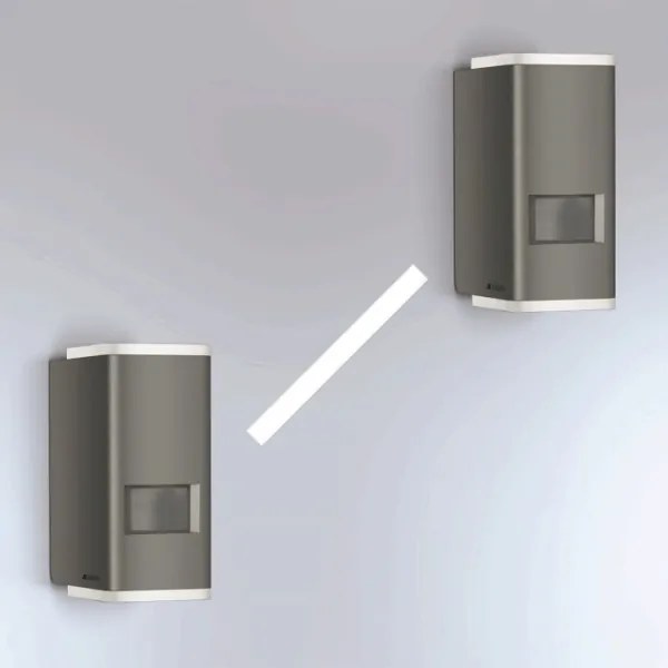 Steinel 067199 - LED Vonkajšie svietidlo so senzorom L 930 S LED/9,3W/230V IP44