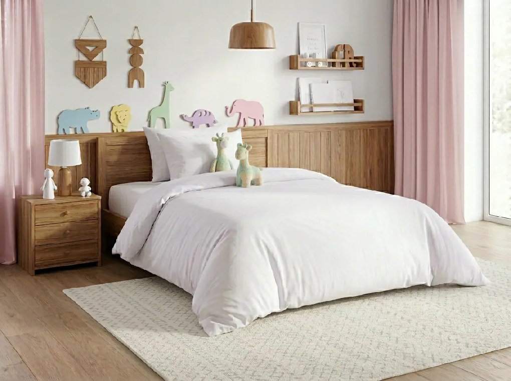 Bavlnené obliečky CALMORA biele Rozmer obliečky: 2 ks 70 x 90 cm | 200 x 200 cm