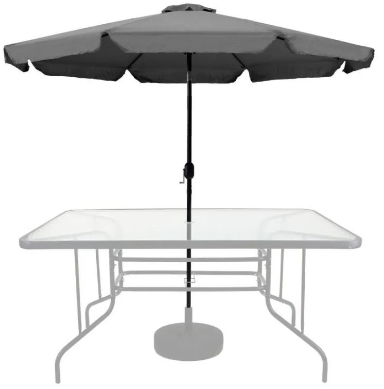 Bestent Záhradný skladací béžový slnečník 350cm BS3479