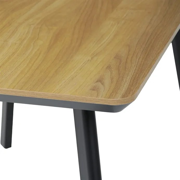 Autronic BONTEC Jedálenský stôl 140x80cm, mdf, dub, HT-531 OAK Farba: Hnedá