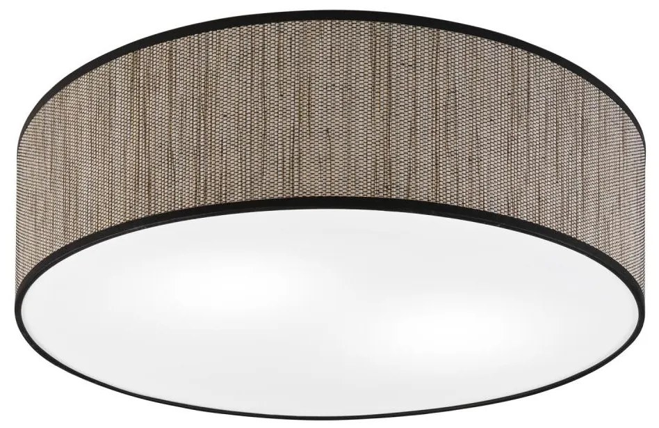 Stropné svietidlo SIRJA 2xE27/15W/230V, priemer 45 cm, hnedé