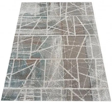 Škandinávsky koberec s geometrickými vzormi Šírka: 120 cm | Dĺžka: 170 cm