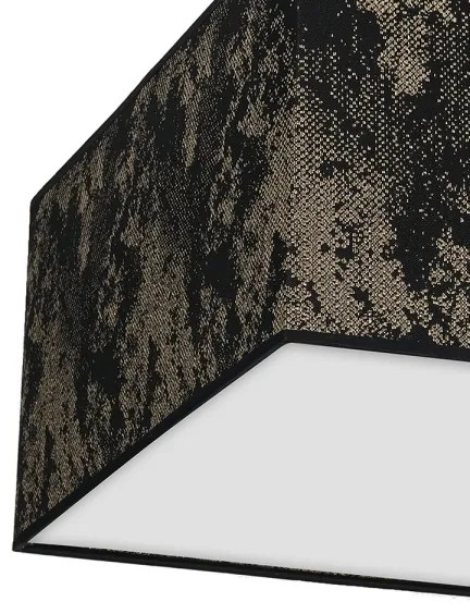 Stropné svietidlo SATINO 3xE27/60W/230V čierna/zlatá