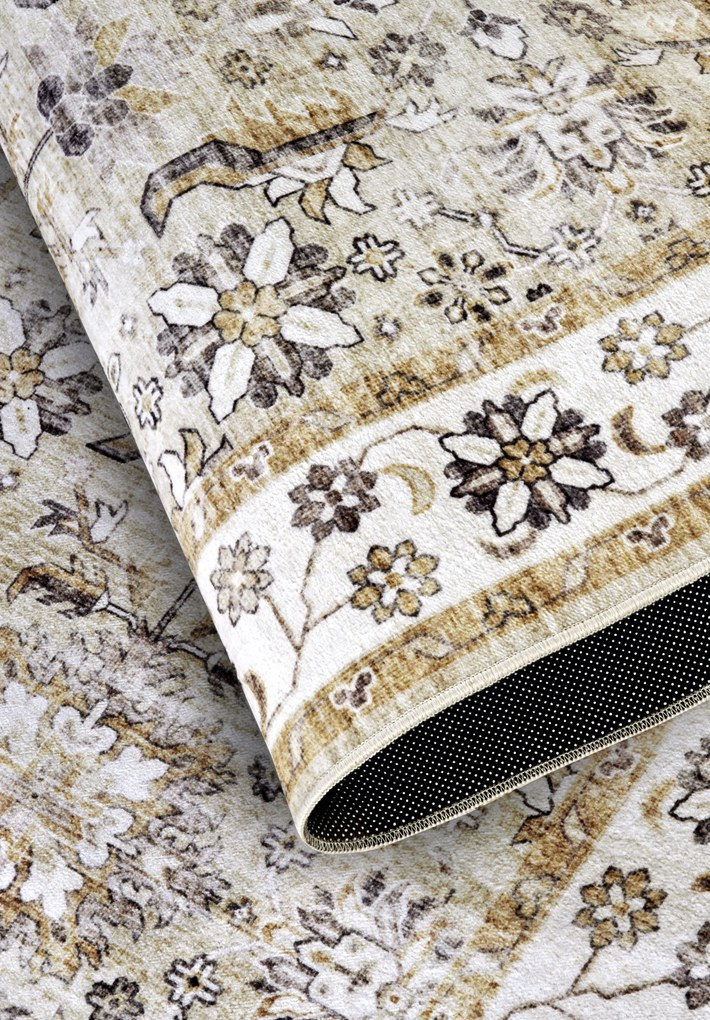 Kusový koberec Imagination New 106043 Cream/Gold z kolekcie Elle, 160x230, žltá, obývacia izba, ELLE Decoration