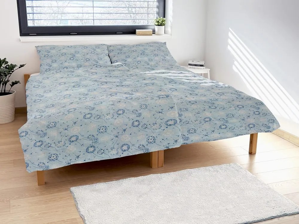 Polášek Krepové obliečky Púpava - 140 x 220 cm / 70 x 90 cm