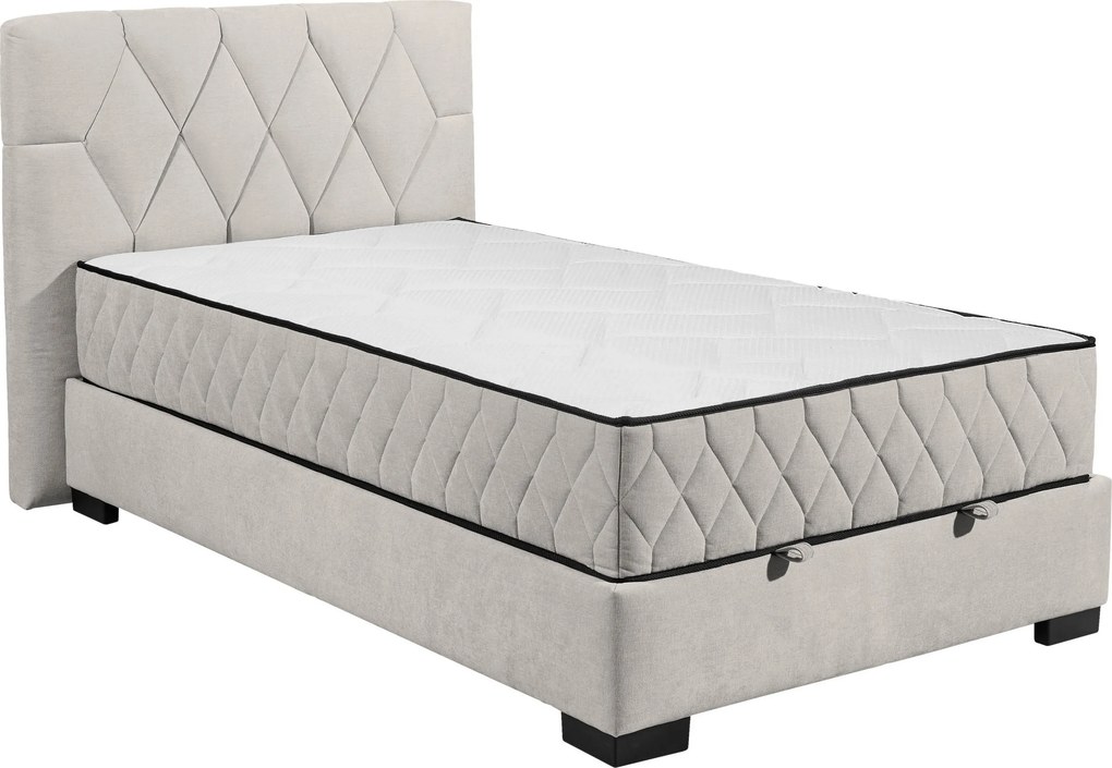XXXLutz AMERICKÁ POSTEĽ, 120/200 cm, béžová MID.YOU - Online Only spálne - 002220053803