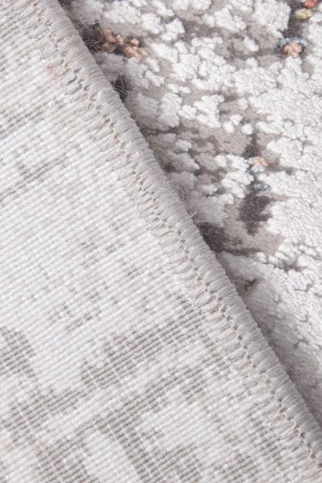 Koberec ASPEN M278C terakota / tmavosivý