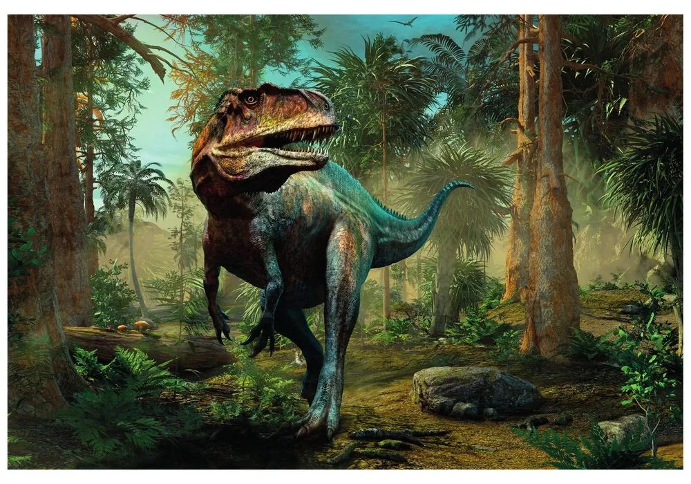 Samolepiaca tapeta územie dinosaurov