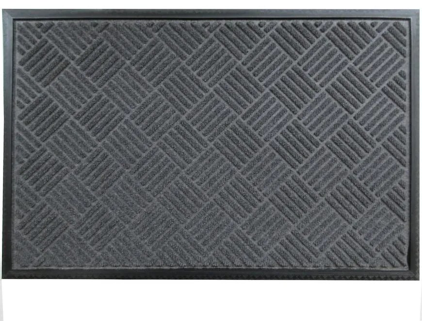 Rohožka reliéfna antracit premium 60x90