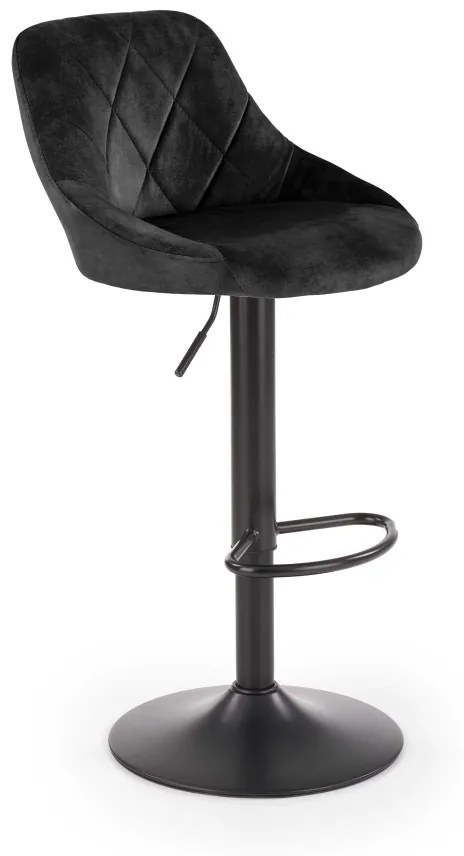 Barová židle STOOL černá