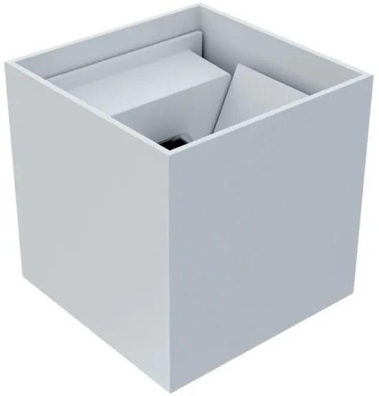APLED - LED Vonkajšie nástenné svietidlo CUBE 2xLED/3W/230V IP65
