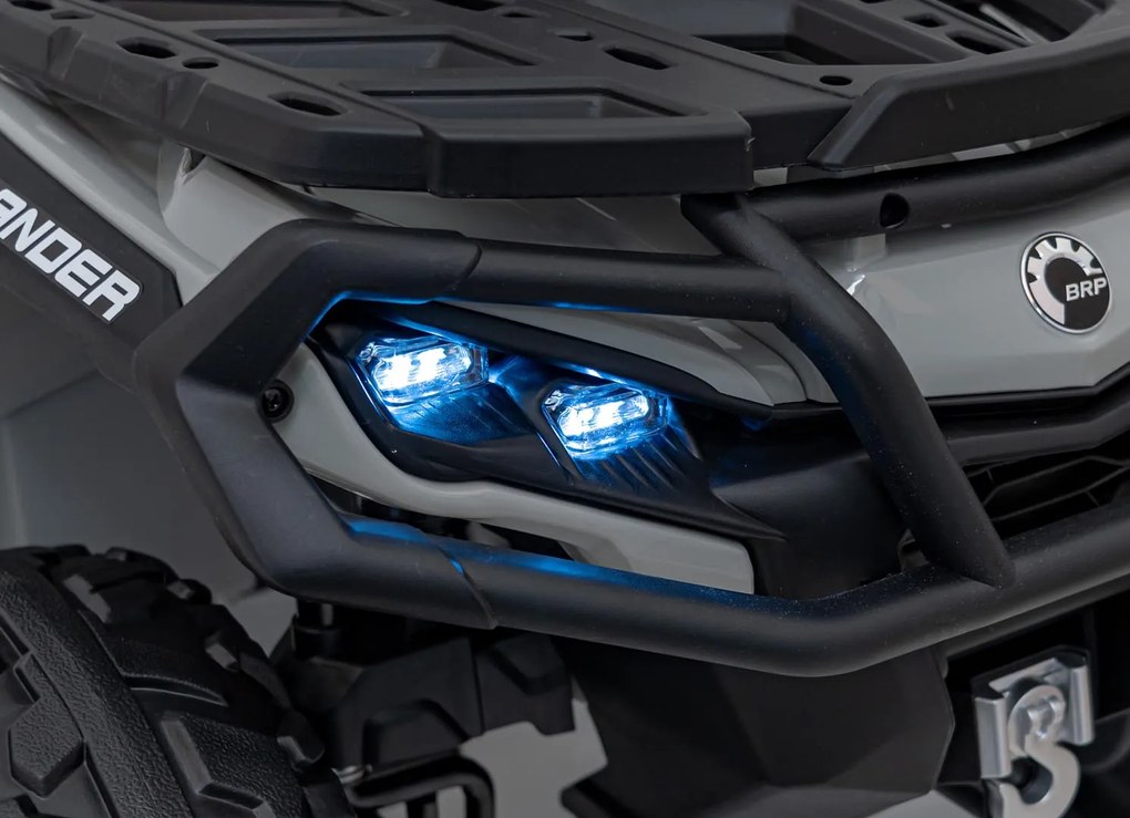 Ramiz Štvorkolka Can Am Outlander ATV Sivá