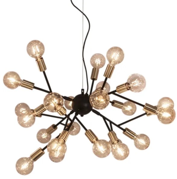 ByRydens 4200460-4002 - Luster na lanku HEROES 24xE27/5W/230V