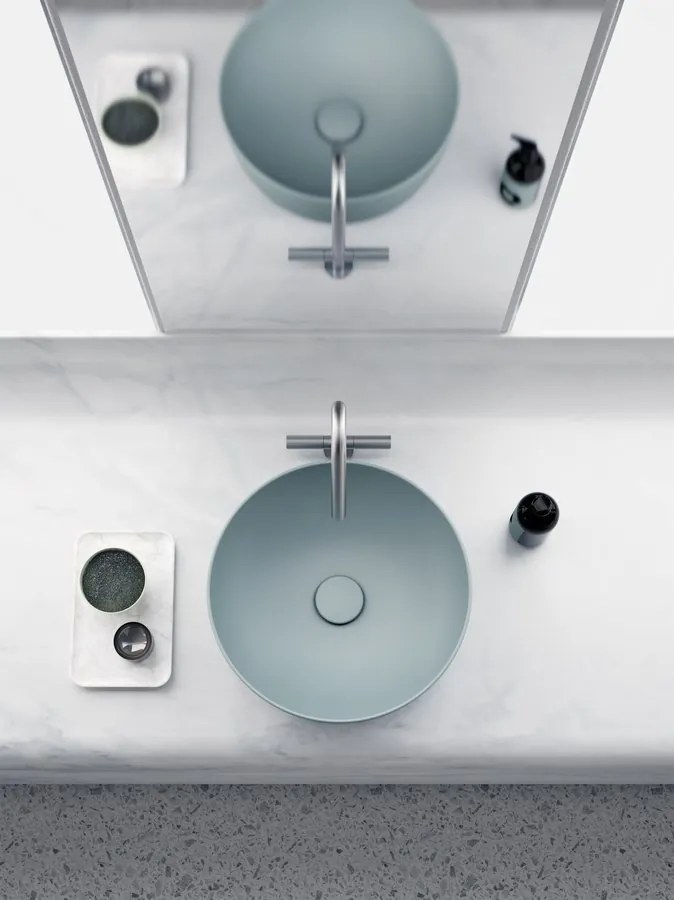 GSI GSI, NUBES keramické umývadlo 40x32cm, creta mat, 9684108