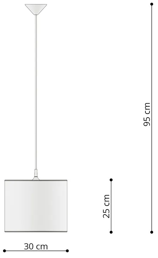 Detské závesné svietidlo Kitty, 1x plastové tienidlo so vzorom, (fi 30 cm)