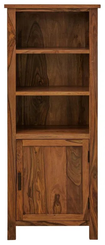 Knižnica Rami 60x135x35 indický masív palisander Svetlomedová