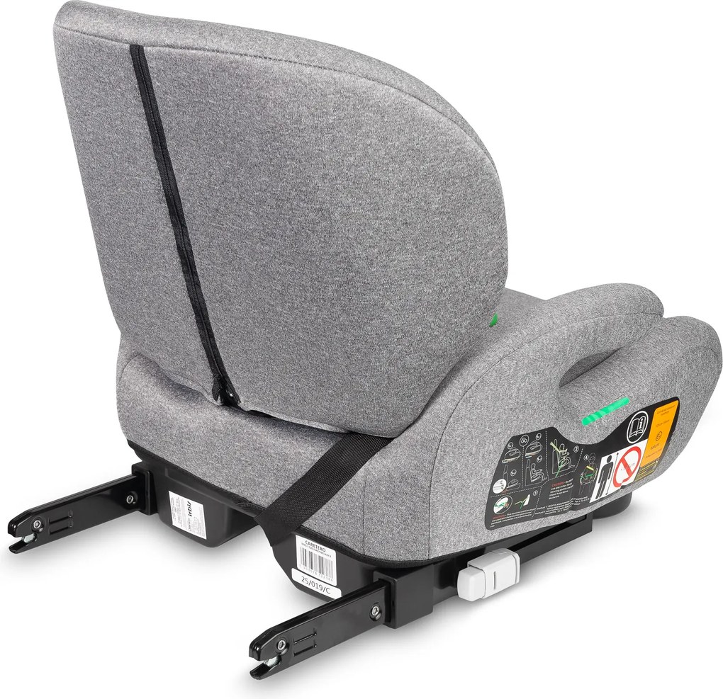 Autosedačka Caretero Irbis I-SIZE 125-150 cm , podsedak s opierkou chrbta Farba: Black