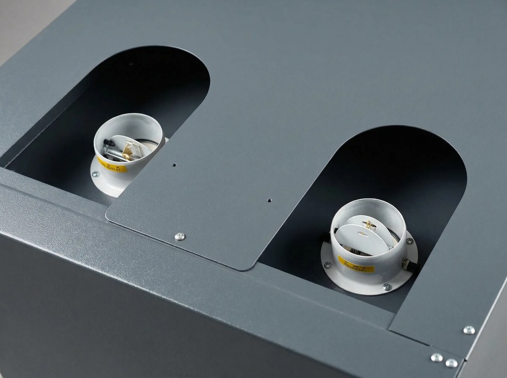 Požiarna skriňa na nebezpečné látky, typ 30, 1200 × 615 × 1950 mm, 2dverová