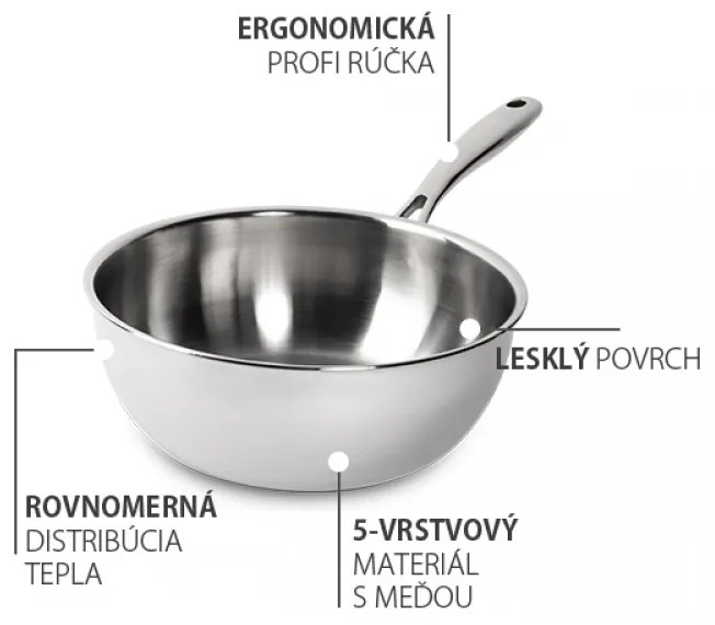 Lunasol - Panvica Orion Professional ø24 cm Platinum Lunasol (600263)