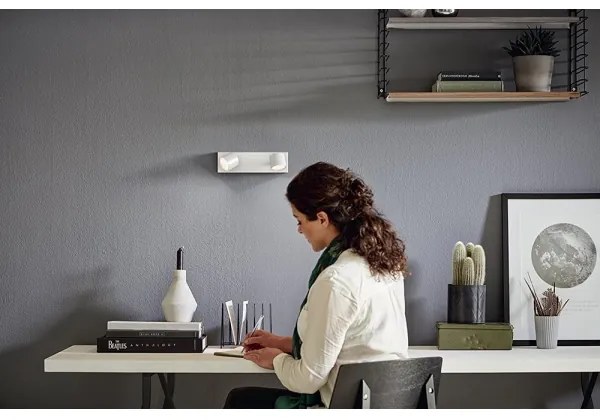 Philips 56242/31/P0 - LED Stmievateľné bodové svietidlo STAR 2xLED/4,5W/230V