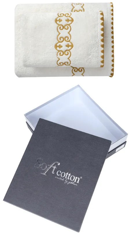 Soft Cotton Darčekové balenie uterákov a osušiek MONDRIAN