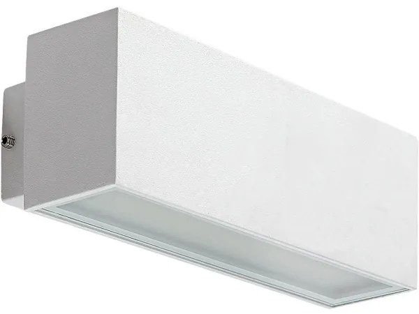 Rabalux 77076 - LED Vonkajšie nástenné svietidlo MATARO LED/10W/230V IP54 biela