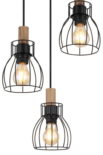 Globo 15326-3H1 - Luster na lanku MINA 3xE27/40W/230V