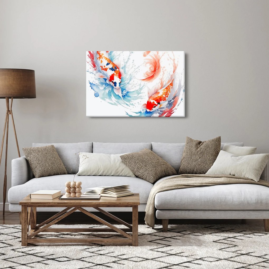 Obraz - Ryby (90x60 cm)