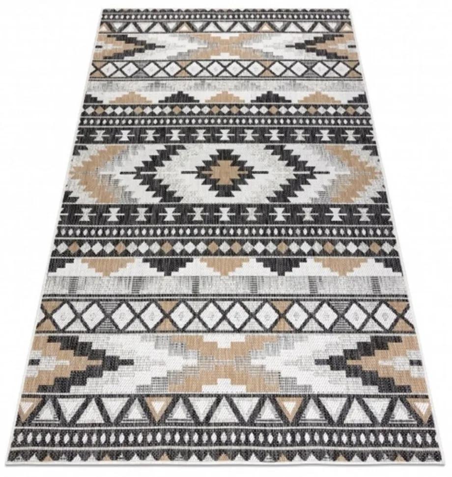Kusový koberec Aztec béžovo sivý 140x190cm