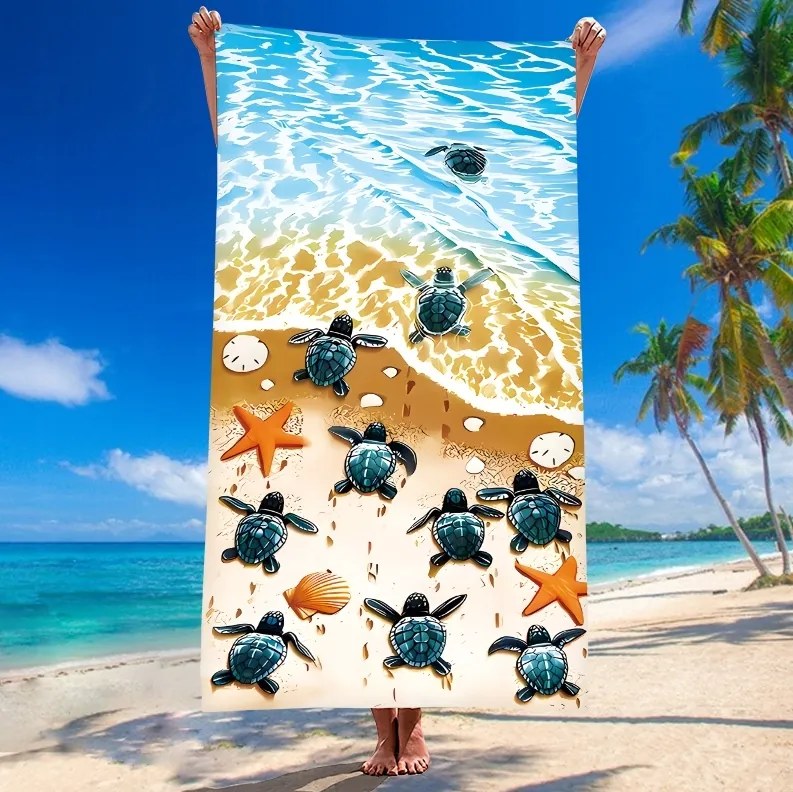 Plážová osuška LIFE 100x180 cm farebná, 100% mikrovlákno