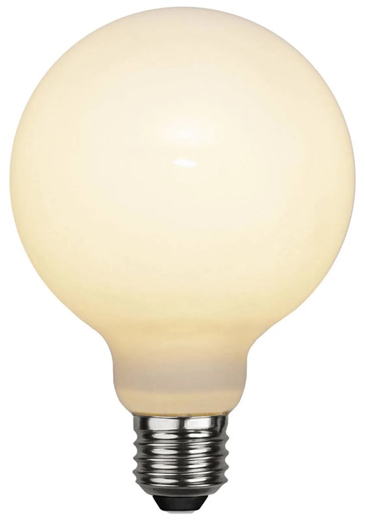 LED žiarovka guľa E27 G95 7,5 W opálová