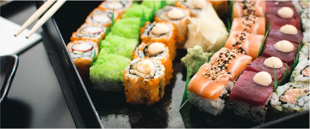 Obraz - Sushi (120x50 cm)