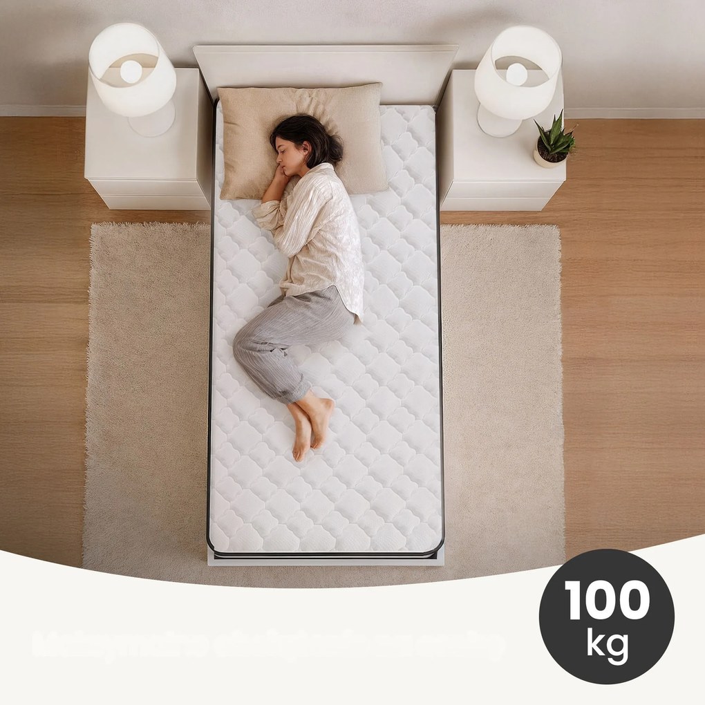Taštičková matrace Evan s chráničem 100x200