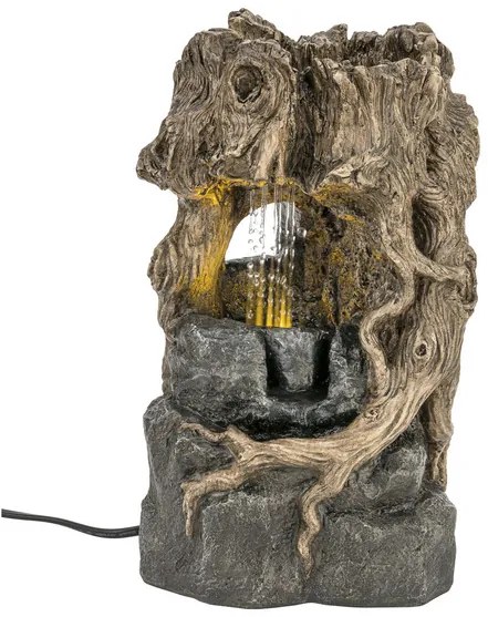 Livarno home Izbová fontána s LED (skala ) (100360139)