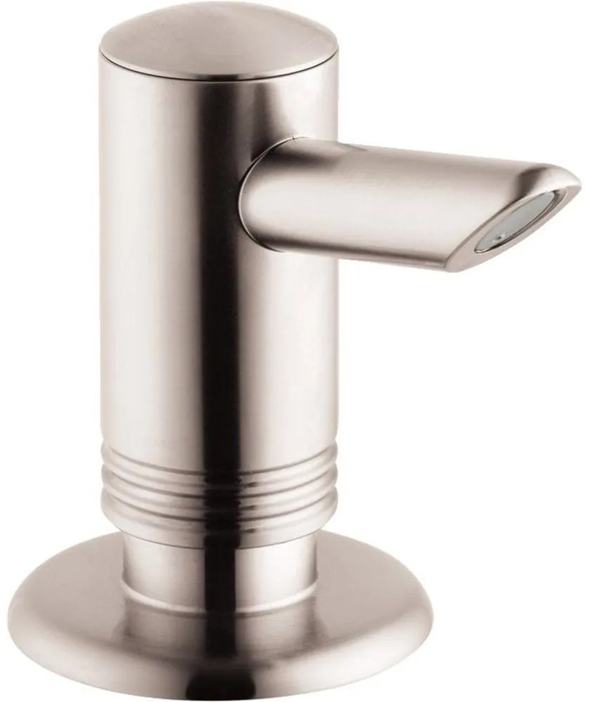 HANSGROHE dávkovač tekutého mydla / umývacieho prostriedku, objem 300 ml, vzhľad nerezovej ocele, 40418800