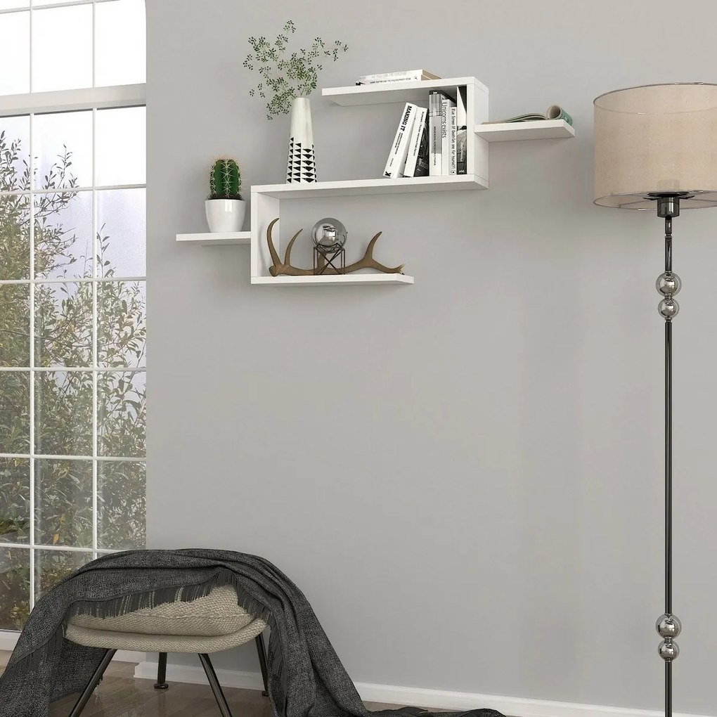 Polica Twist White