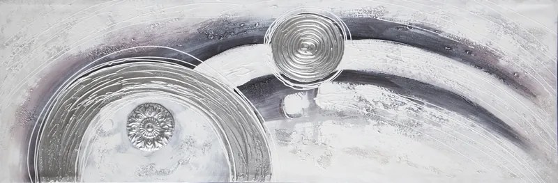 Obraz na stenu Sordan - Circles 150x50 cm