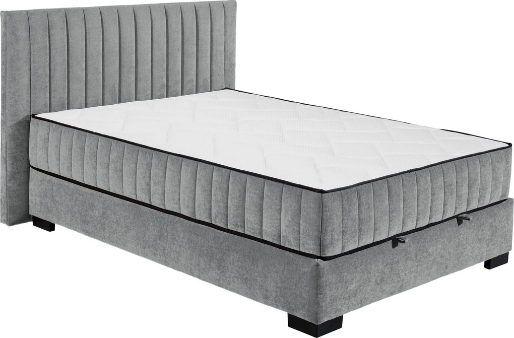XXXLutz AMERICKÁ POSTEĽ, 140/200 cm, antracitová MID.YOU - Online Only spálne - 002220053905