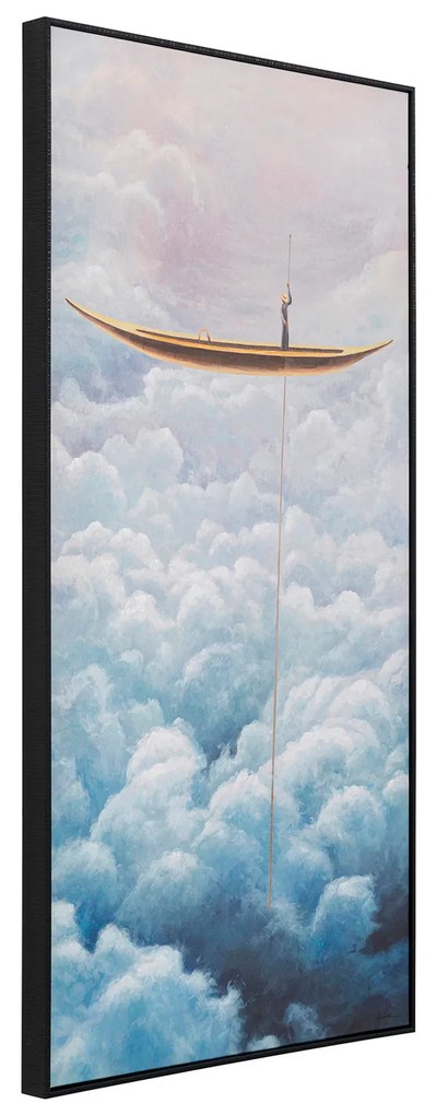 Cloud Boat obraz mix 60x120 cm