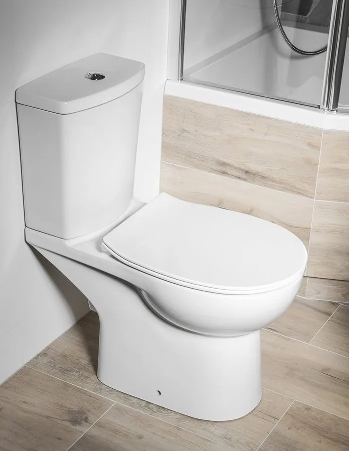 Sapho Sapho, KAIRO WC kombi s bidetovou sprškou, zadný odpad, splachovací mechanizmus, PC106
