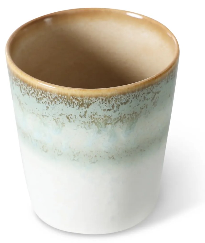 HK living Kameninový hrnek Coffee mug 70's Petal 230 ml