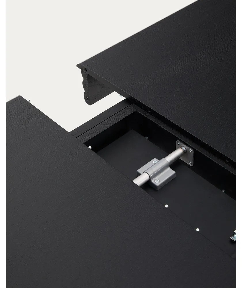 Rozkladací jedálenský stôl s prídavnou doskou v dekore duba 90x160 cm Lenon – Kave Home