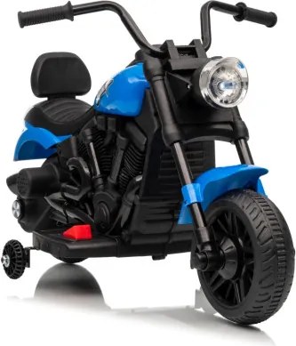Elektrická motorka STAR modrá